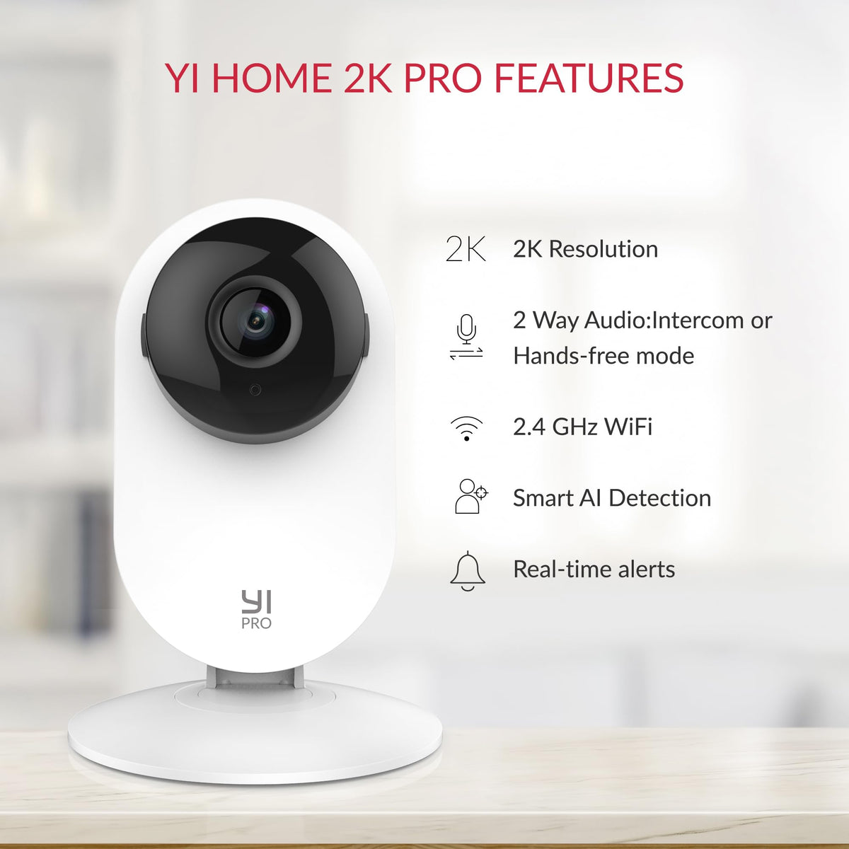 YI Pro 2K Home Security Camera 2Packs image 4