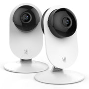 YI Pro 2K Home Security Camera 2Packs front angle | Smaronics