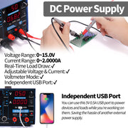 yihua 853d 3 in 1 soldering iron hot air rework station package conten