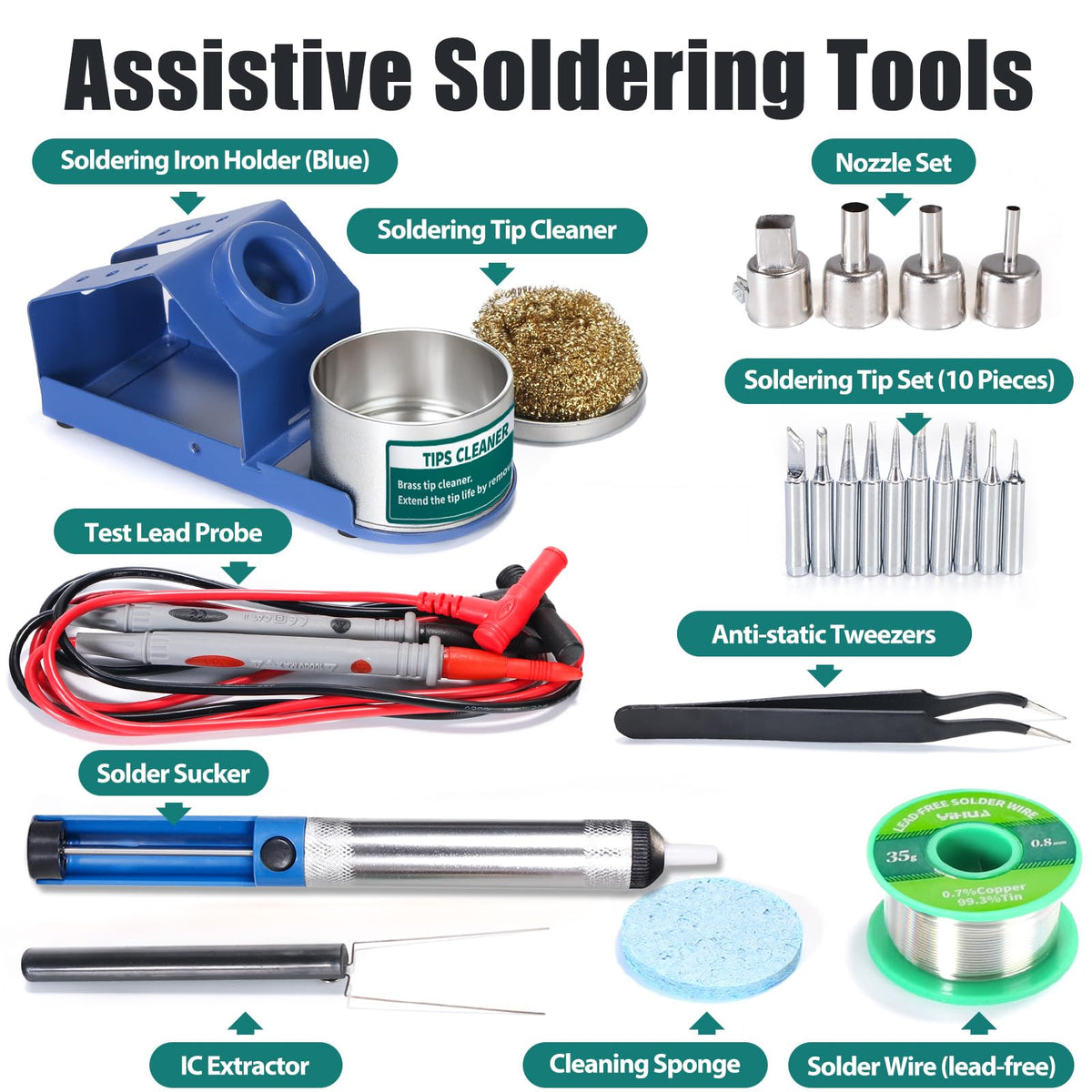 yihua 853d 3 in 1 soldering iron hot air rework station real usage pro