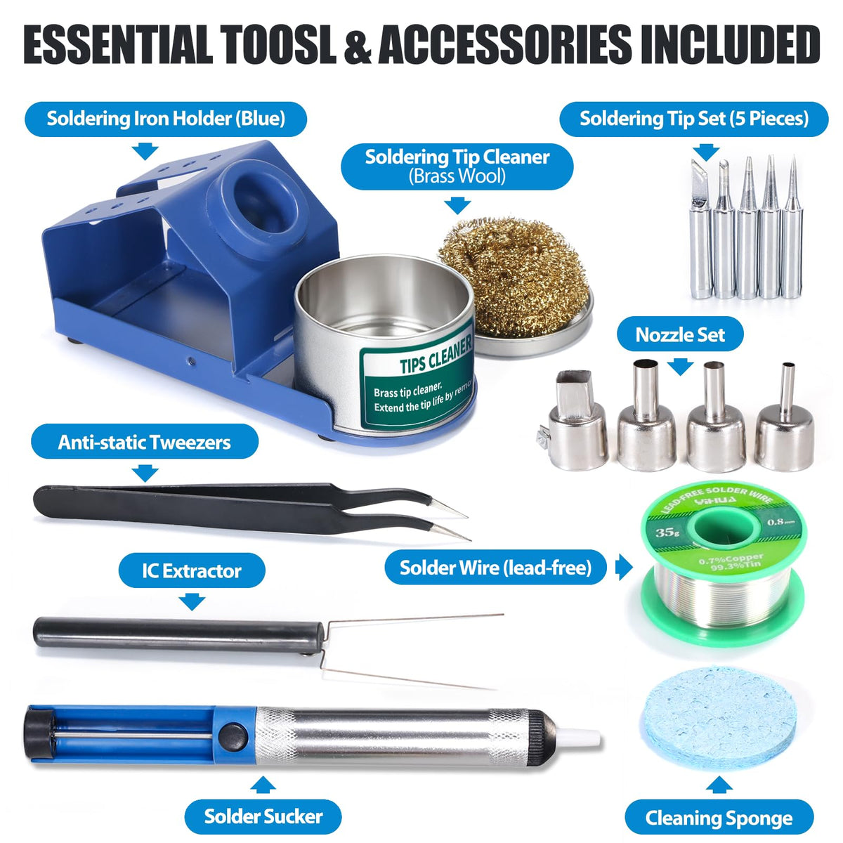 yihua 862bd smd soldering iron real usage product view | Smaronics
