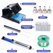 yihua 8786d dual system soldering and hot air rework station real usag