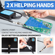 yihua 926 iii digital soldering iron station clip and build detail | S