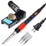 YIHUA 928D-III Soldering Iron front angle | Smaronics