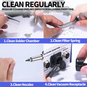 yihua 948 ii 4 in 1 hot air rework soldering iron clip and build detai