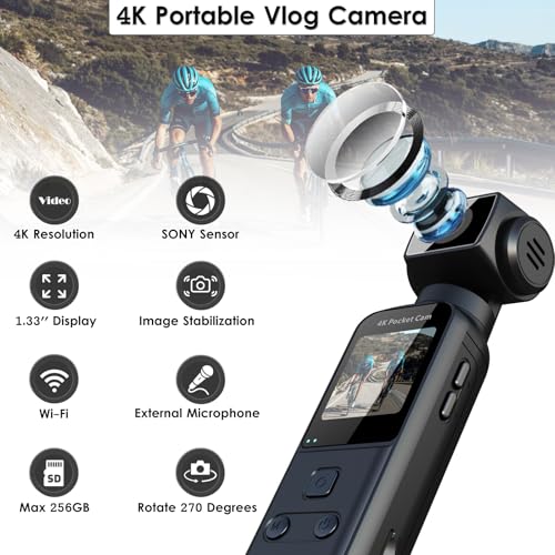 ZOMFOM 4K Pocket Body Cam rear design | Smaronics