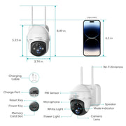 zumimall 2k security camera clip and build detail | Smaronics